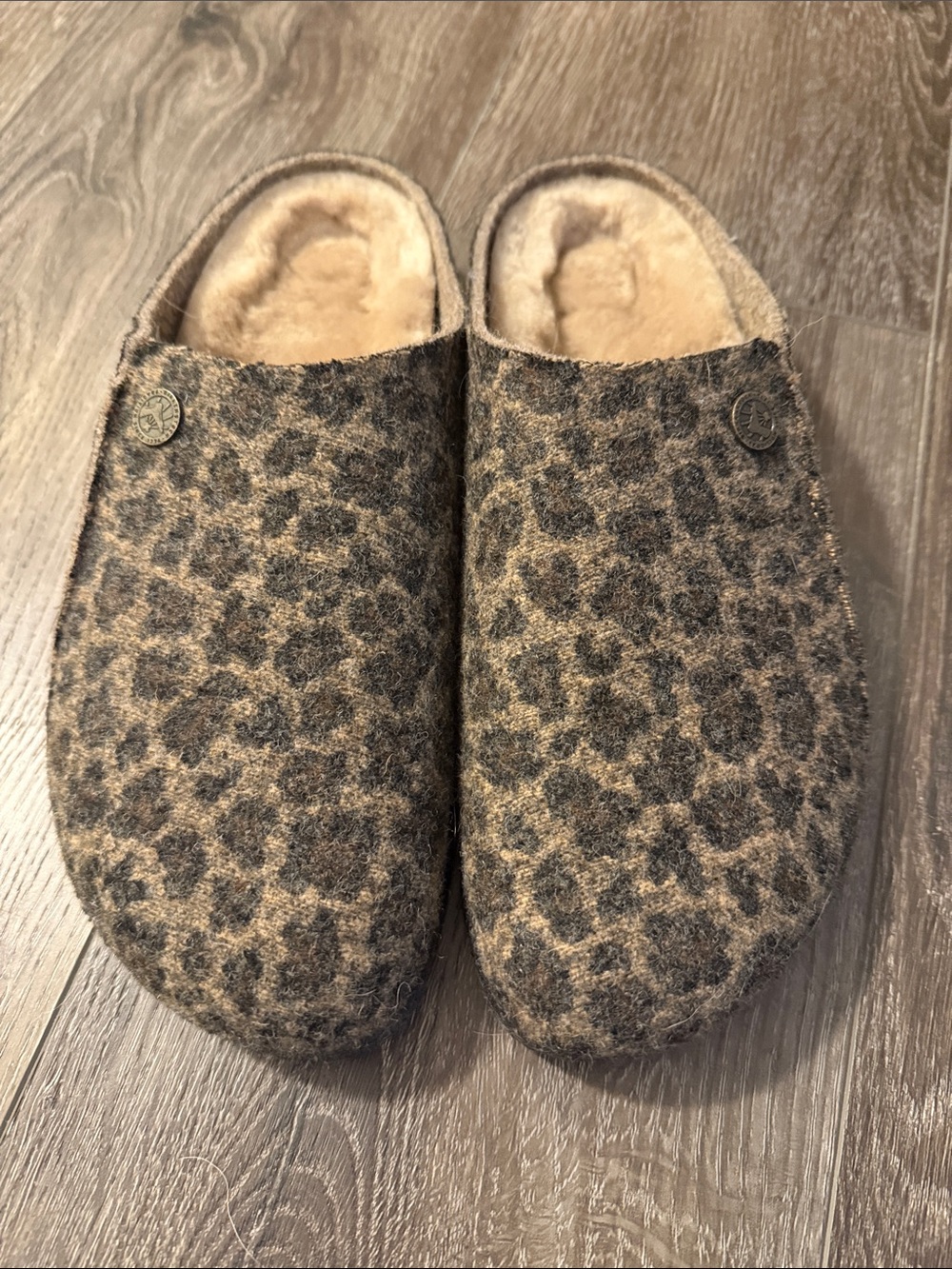 Birkenstock Leopard Slippers - NWOT